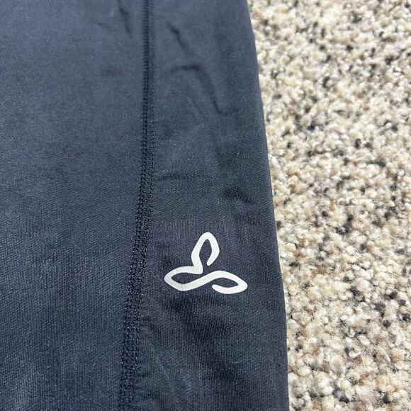 Prana Zip Ankle Leggings Size XS Black Yoga Activewear Athletic - Picture 6 of 8